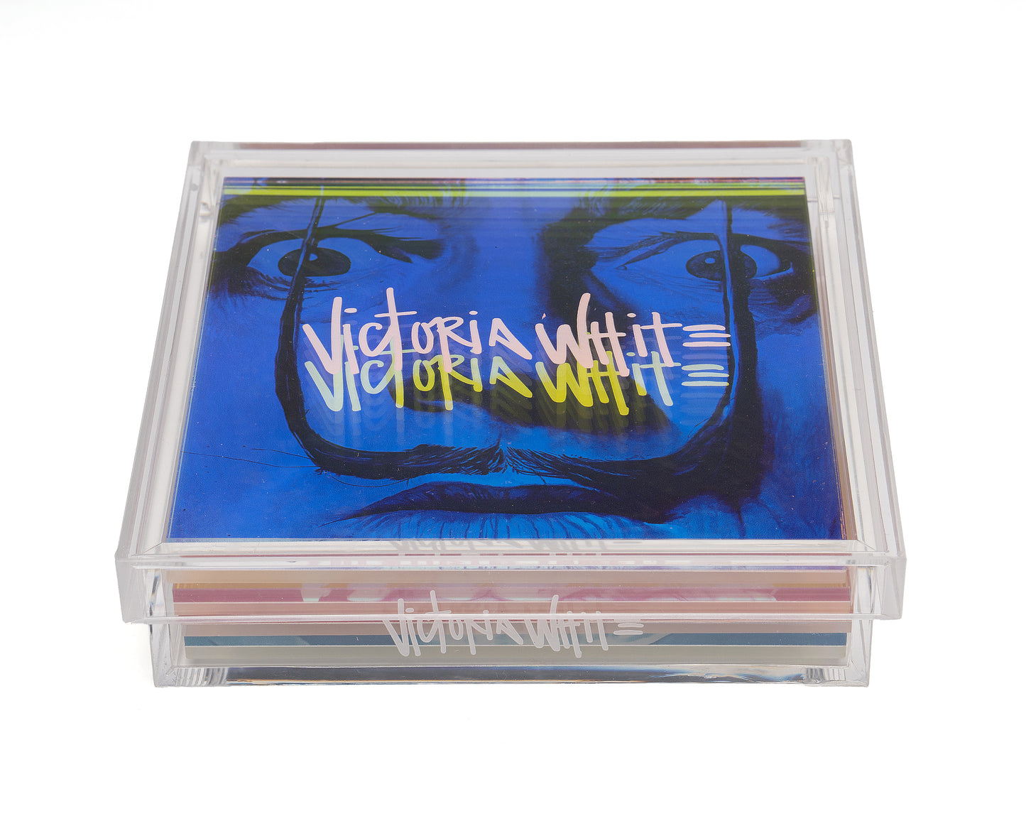 genius legends iridescent coaster set
