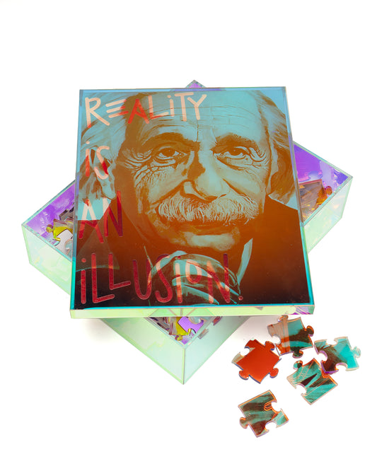 einstein iridescent puzzle box