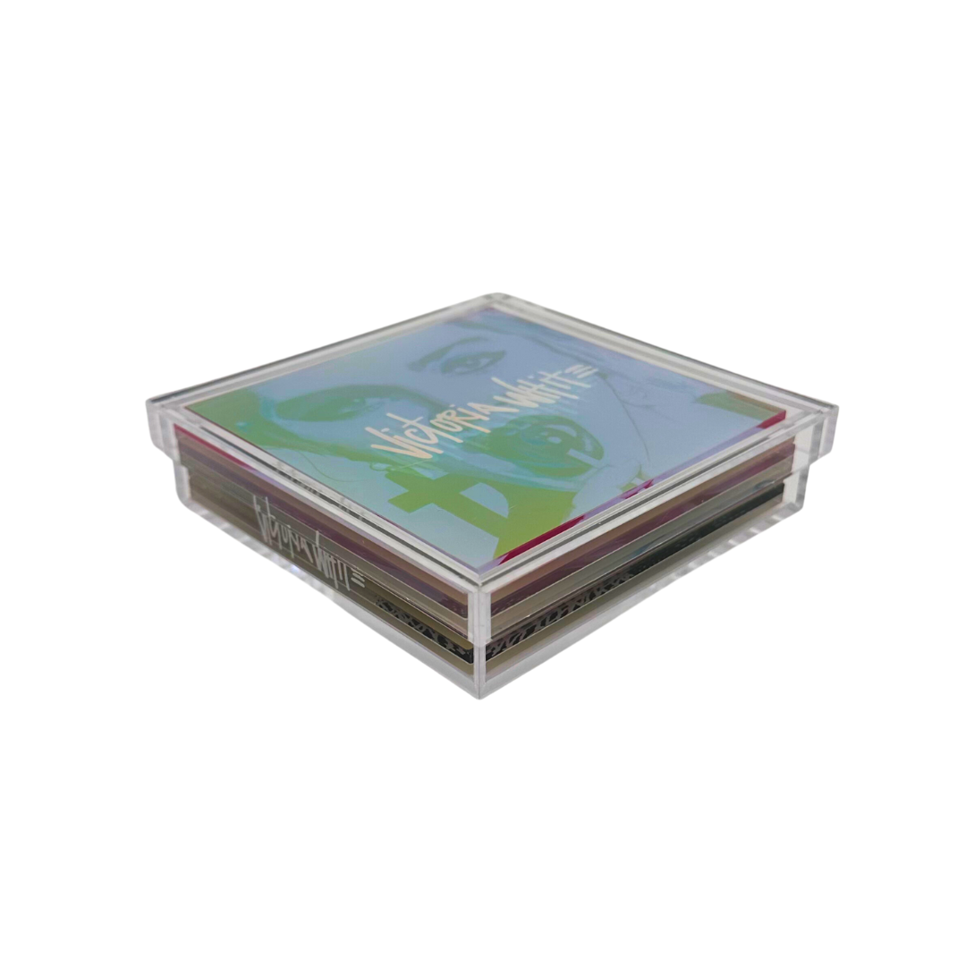 lady legends iridescent coaster set