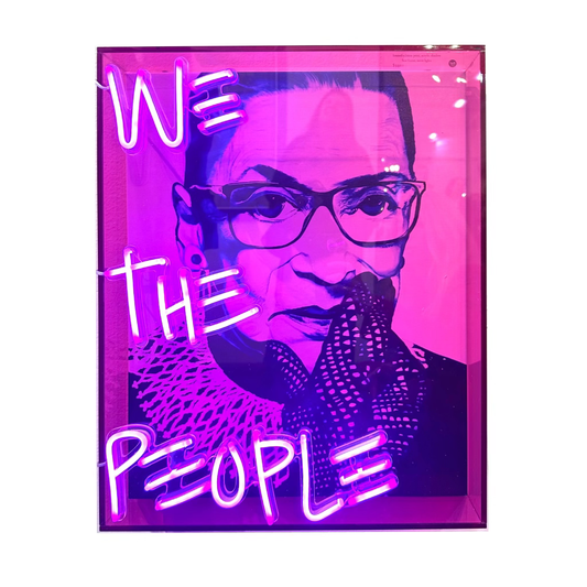 neon mini legend // ruth bader ginsburg