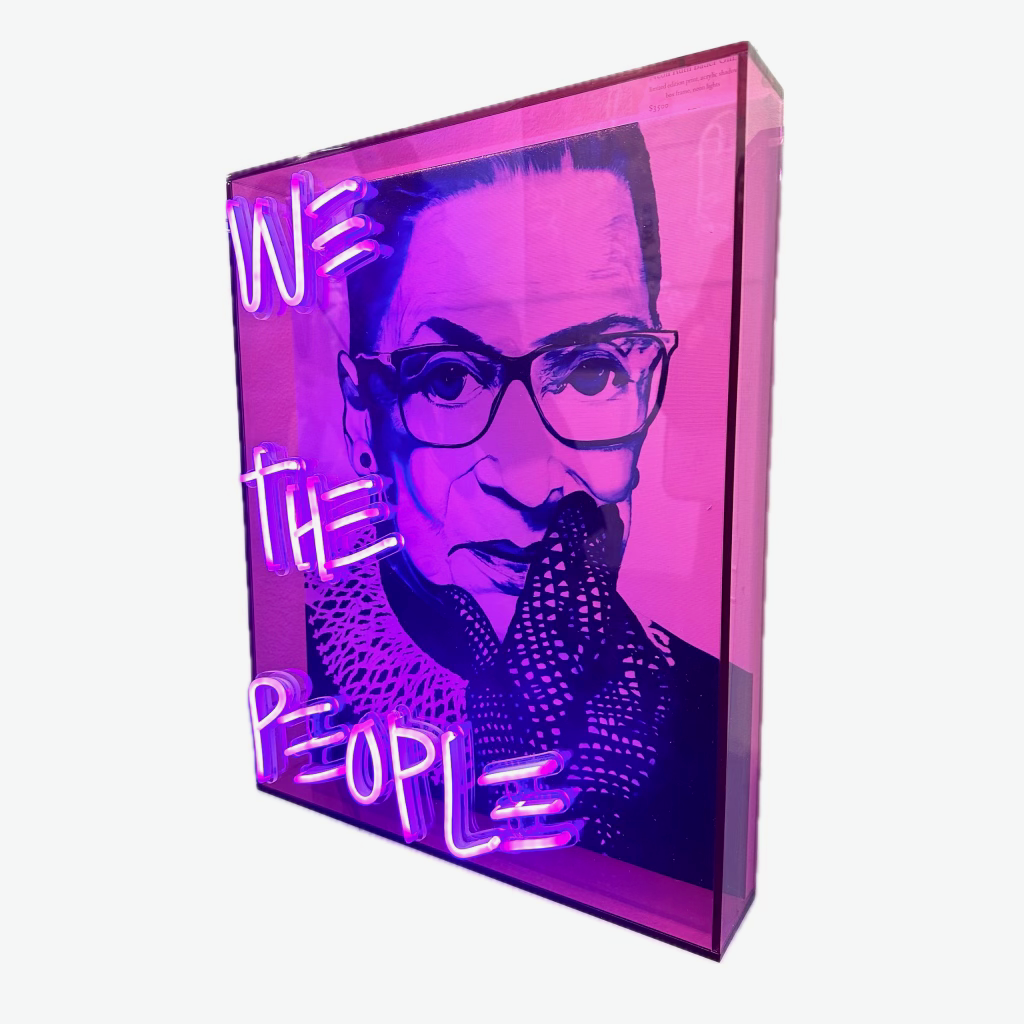 neon mini legend // ruth bader ginsburg