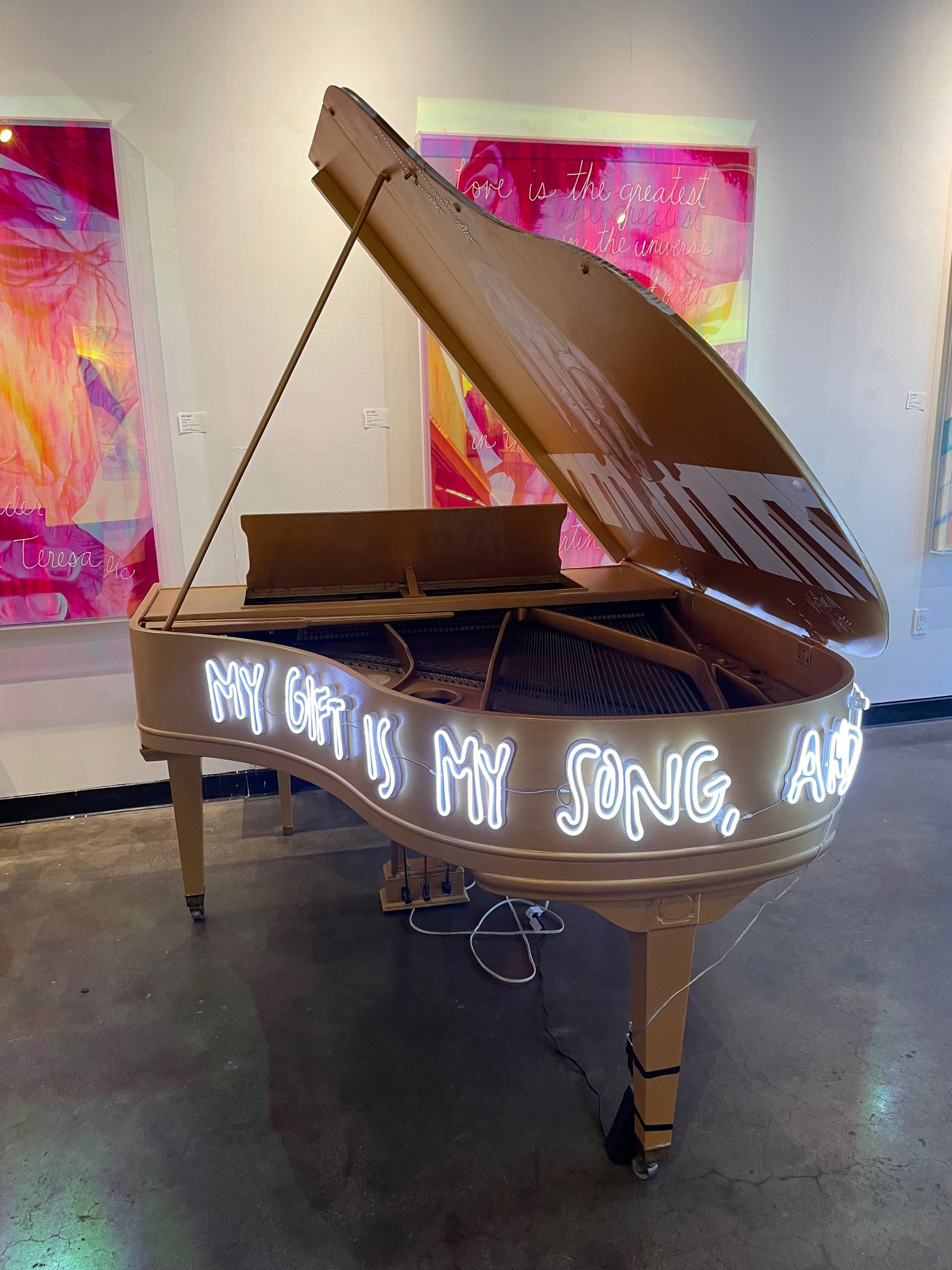 neon elton john piano