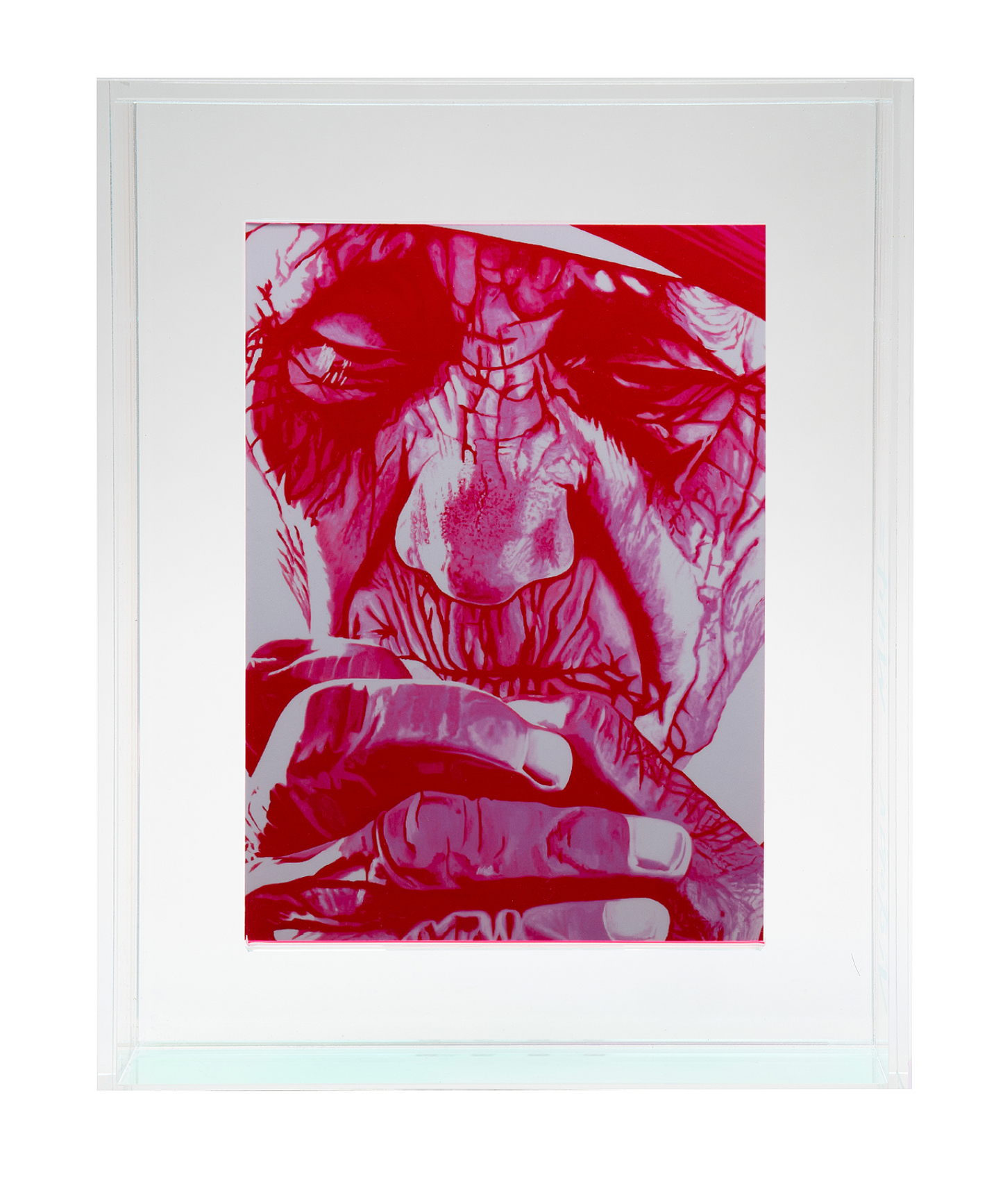 Mother Teresa Acrylic Floating Frame