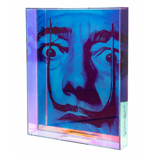 salvador dalí iridescent tray
