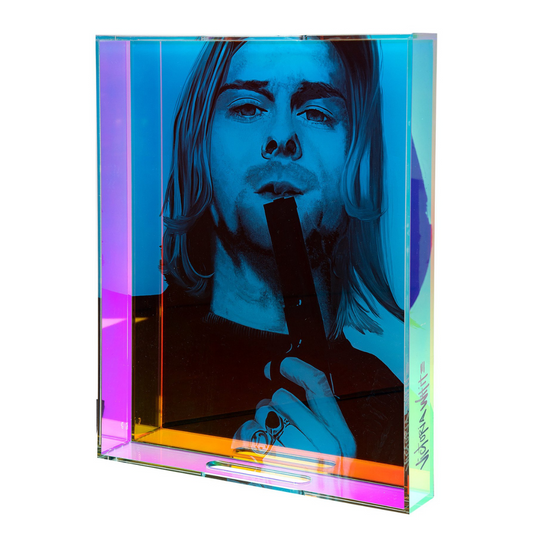 kurt cobain iridescent tray
