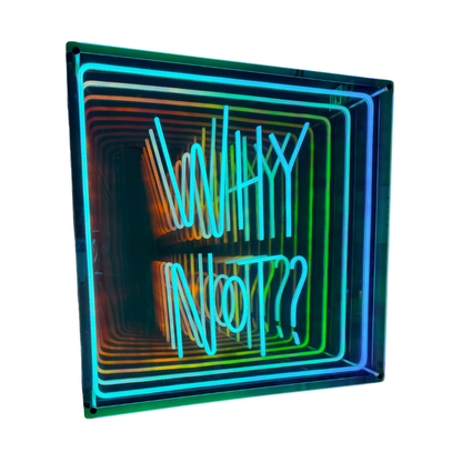 why not neon infinity mirror