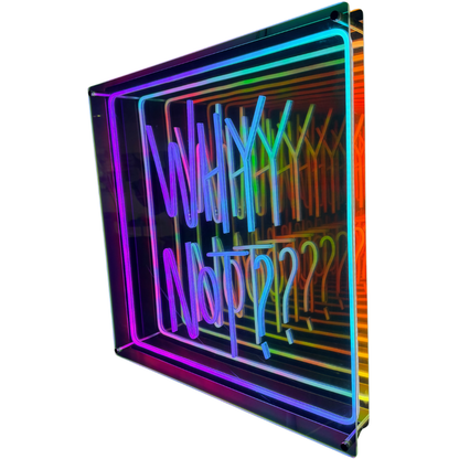 why not neon infinity mirror