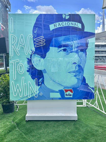Neon Ayrton Senna
