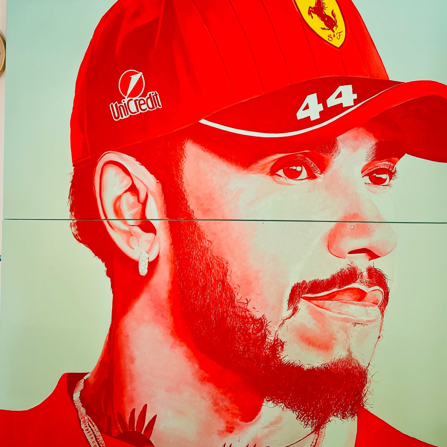 Neon Lewis Hamilton