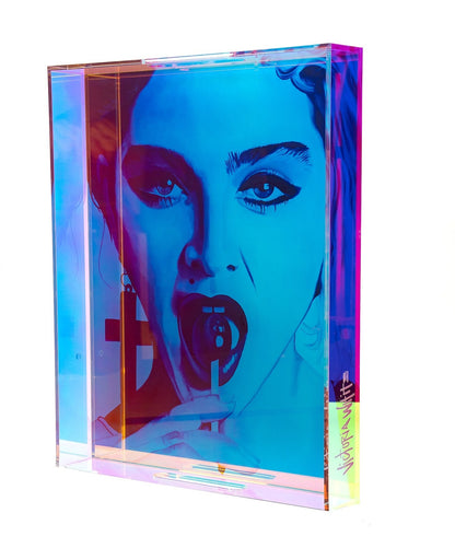 madonna iridescent tray