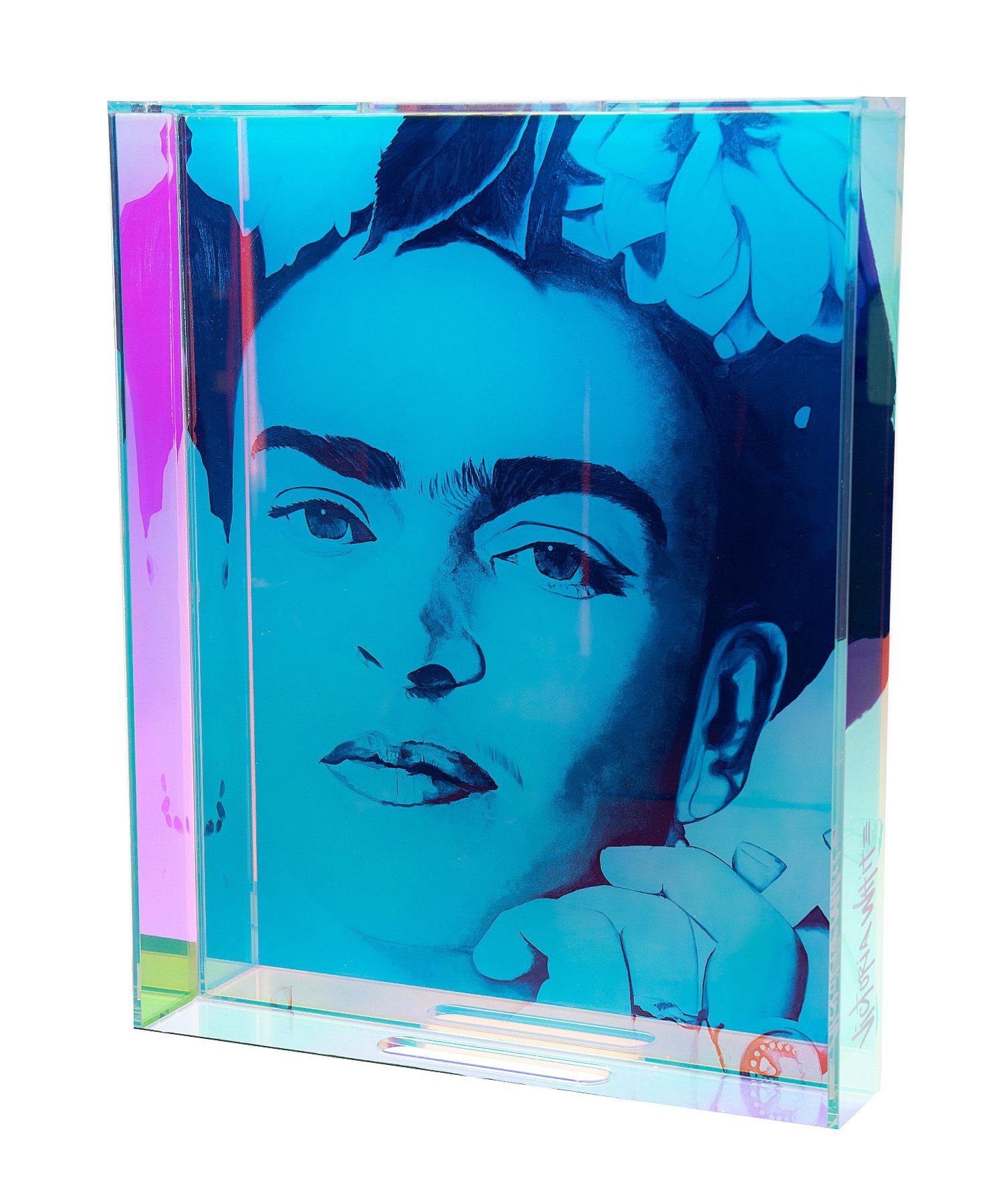 Frida Kahlo Iridescent Tray