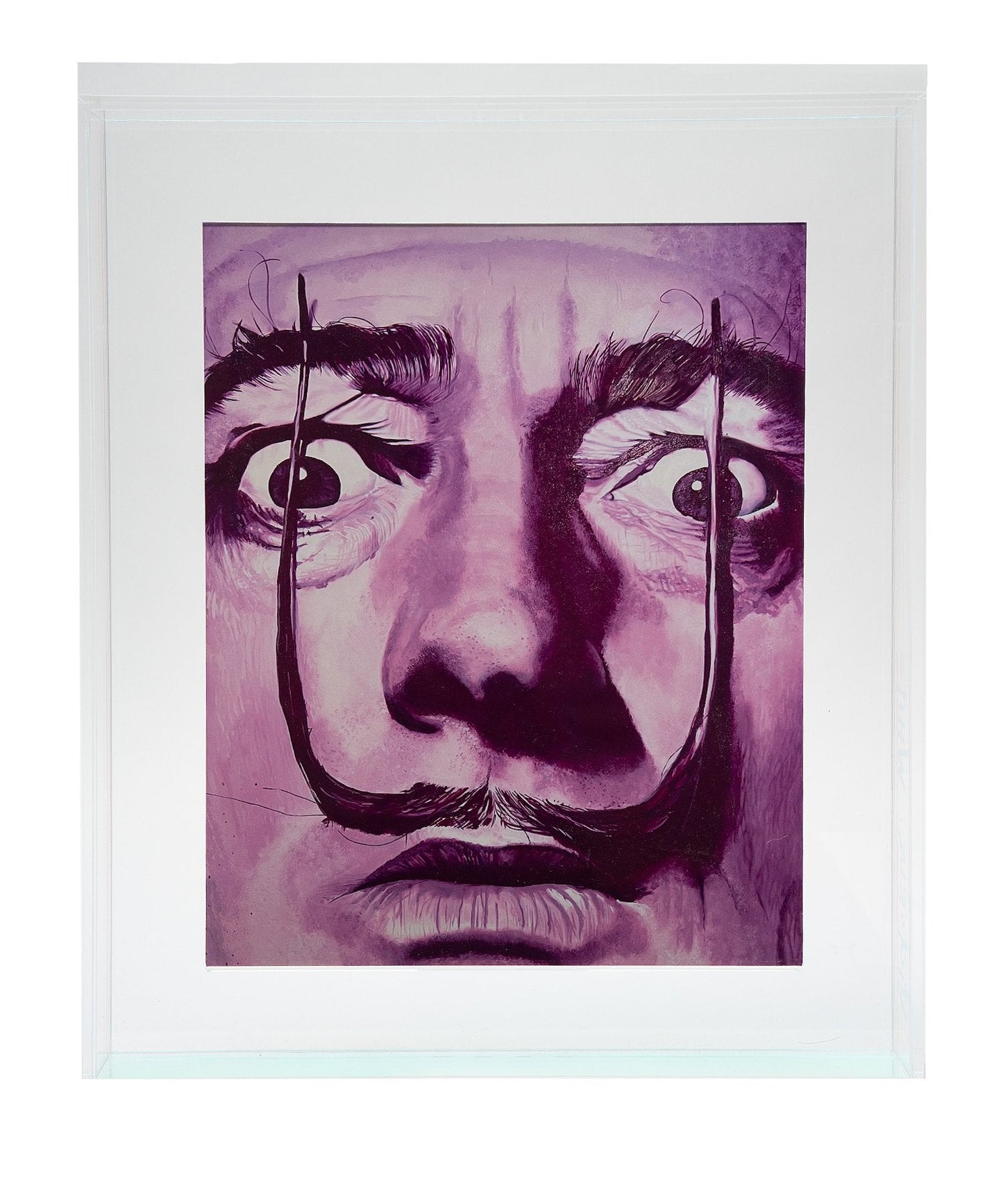 Salvador Dali Acrylic Floating Frame