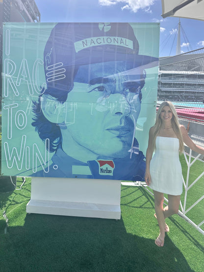 Neon Ayrton Senna