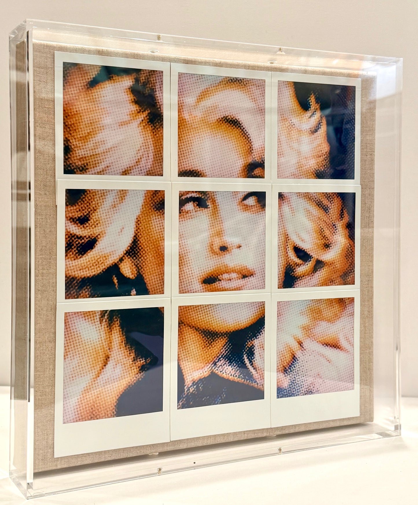 dolly parton mini polaroid collage