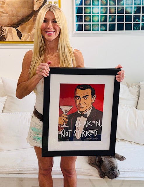 James Bond Art Print