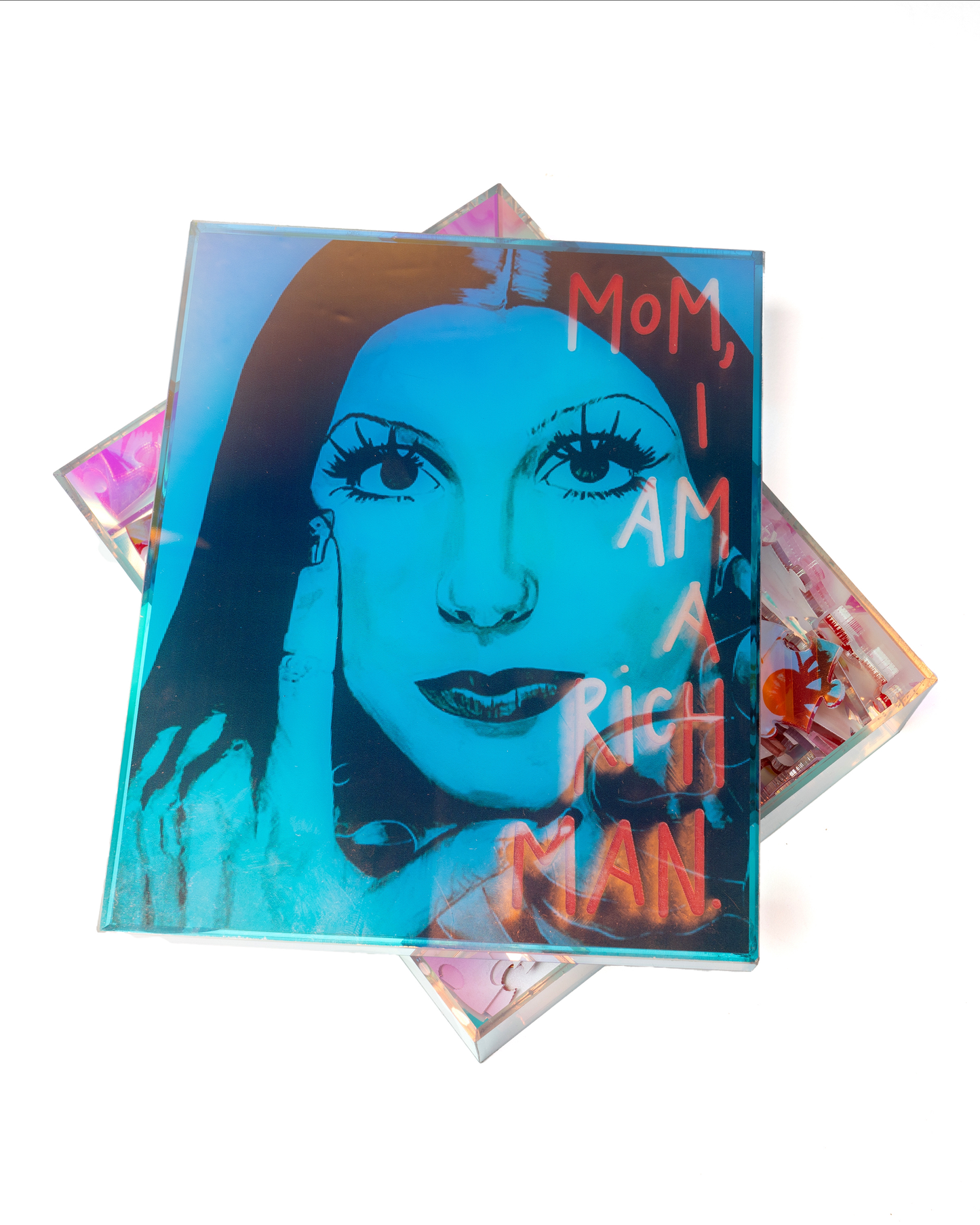 Cher Iridescent Puzzle Box