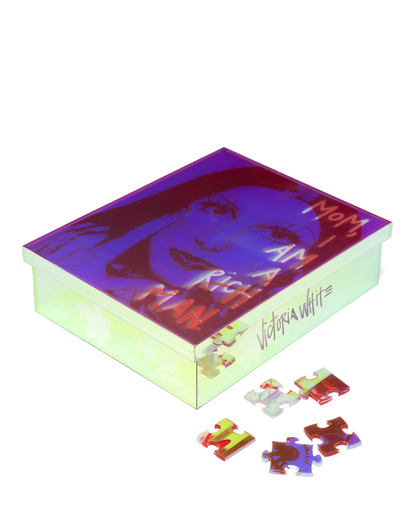 Cher Iridescent Puzzle Box