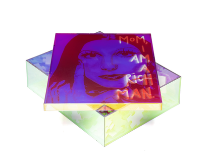 Cher Iridescent Puzzle Box