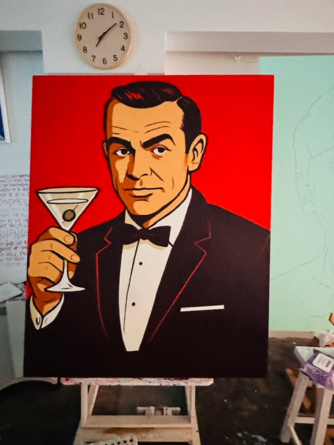 James Bond Art Print
