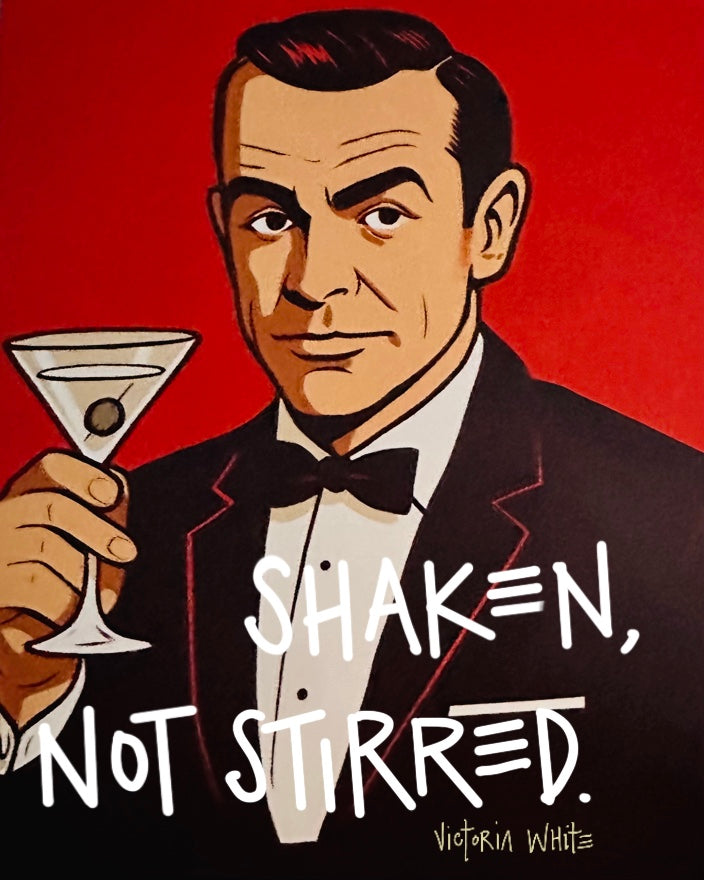 James Bond Art Print