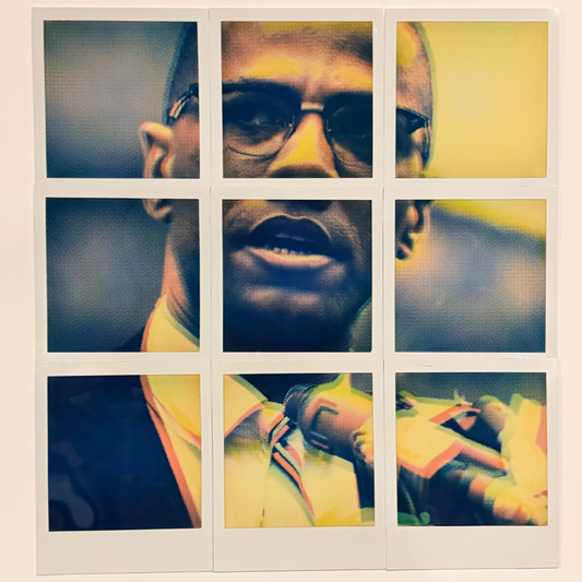 Mini Malcolm X Photo Collage