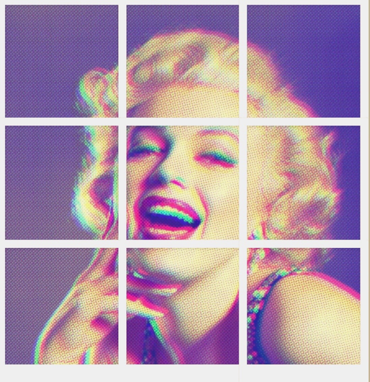 Mini Marilyn Monroe Photo Collage