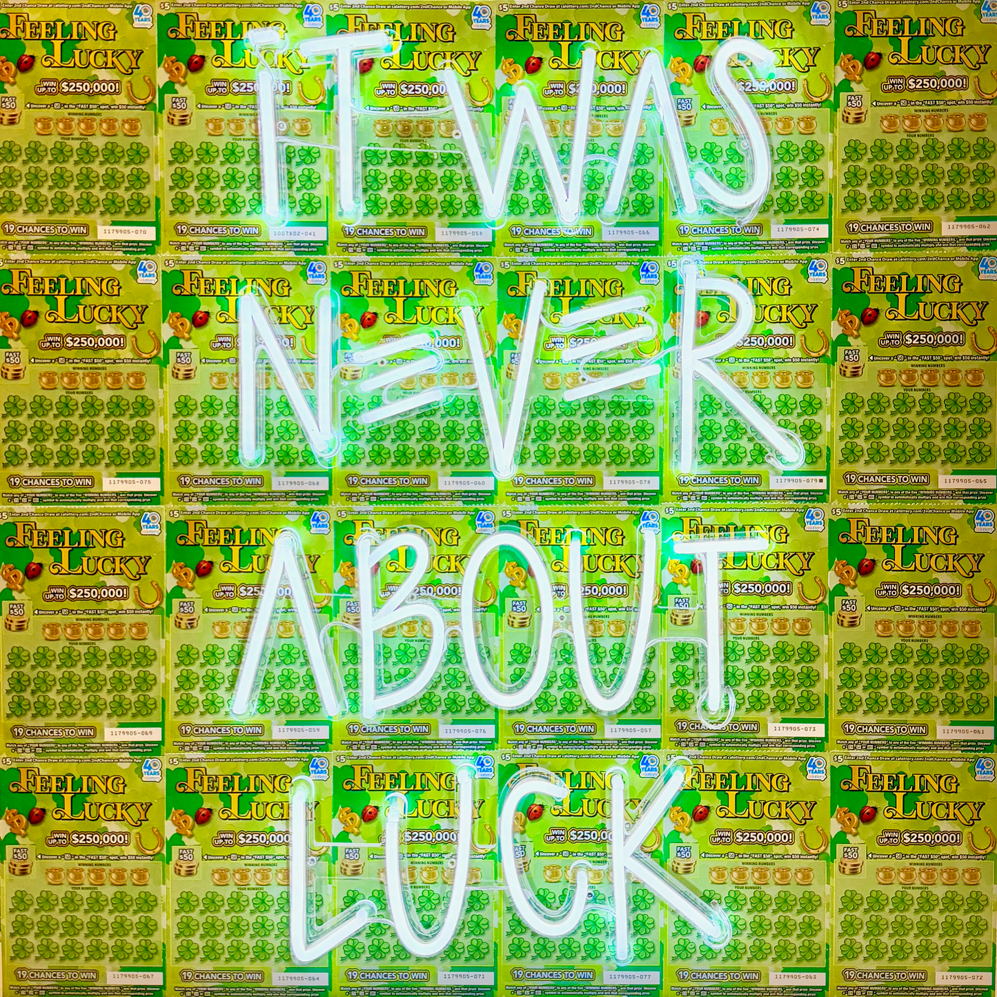 It Was Never About Luck