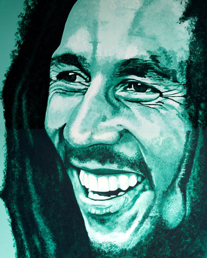 neon bob marley