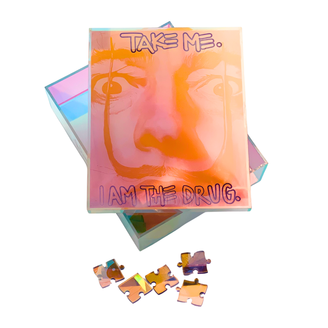 Salvador Dali Iridescent Puzzle Box