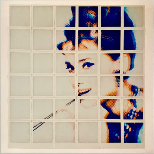 Audrey Hepburn Medium Photo Collage