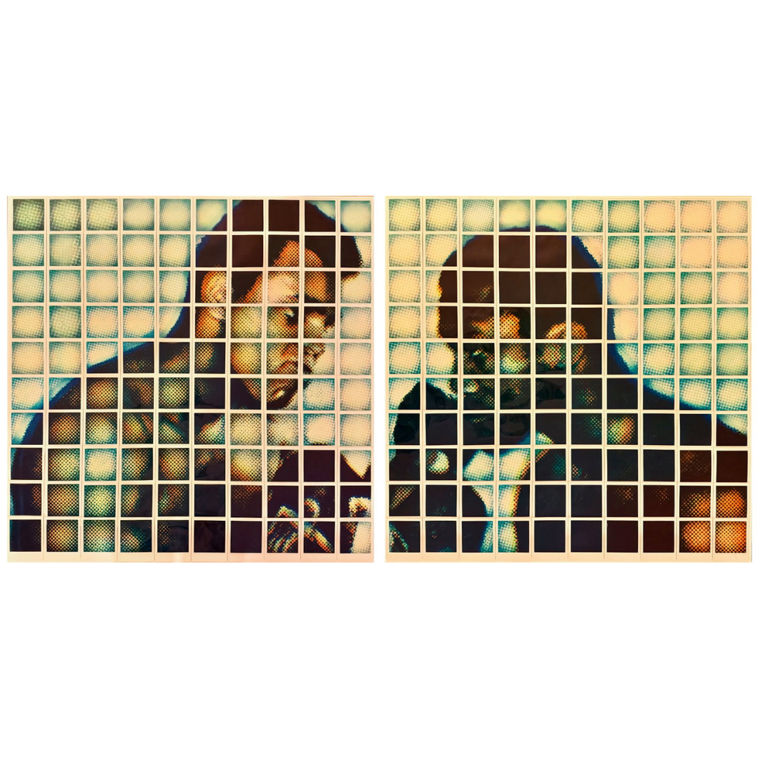 Muhamad Ali vs Joe Frazier Photo Collage