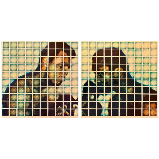 Muhamad Ali vs Joe Frazier Photo Collage