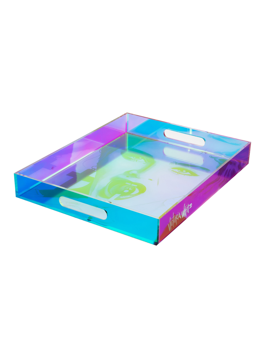 madonna iridescent tray